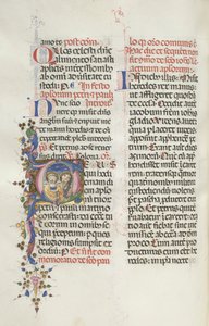 Missale: Fol. 290v: Svatí Petr a Pavel, 1469. od Bartolomeo Caporali