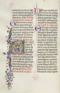 Missale: Fol. 322v: Panna mezi apoštoly a svatými, 1469.