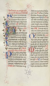 Missale: Fol. 324v: Svatý Martin, 1469. od Bartolomeo Caporali