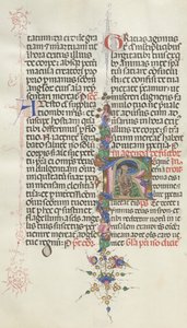 Missale: Fol. 387v: Smrt znázorněná jako kostra se srpem, 1469.