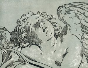 Spící amor, 1630-45.