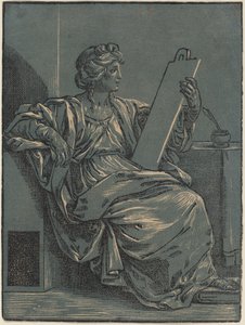 Sibyla od Bartolomeo Coriolano or Giuseppe Maria Moretti after Guido Reni