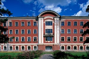 Palác Mitava (18. století), design Bartolomeo Francesco Rastrelli (1700-1771), Jelgava, Zemgale, Lotyšsko Detail