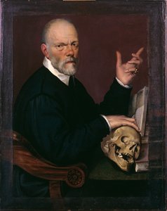 Portrét doktora, Carlo Fontana (olej na plátně)