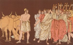 Cincinnatus called to be dictator od Bartolomeo Pinelli
