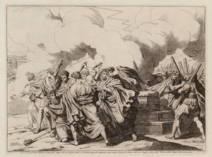 Romulova smrt (lept) od Bartolomeo Pinelli