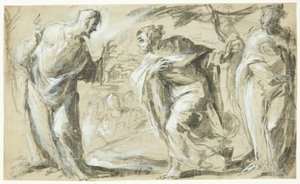 Povolání Petra a Ondřeje od Bartolomeo Salvestrini