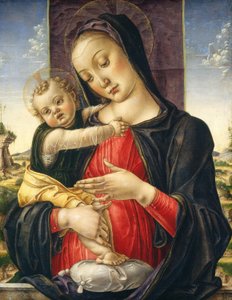 Madonna a dítě, c. 1475.