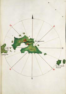 mapy, cca 1480 (pergamen)