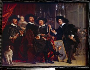 Les syndics des arbaletriers de San Sebastian a Amsterdam Malba Bartholomea Van der Helsta (1613-1670)
