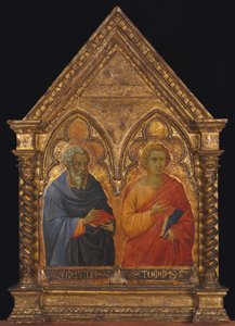 Svatí Matyáš a Tomáš, ca. 1350.