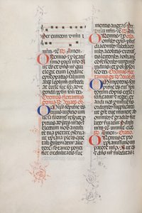Missale: Fol. 146v: Hudba pro různé modlitby..., 1469. od Bartolommeo Caporali