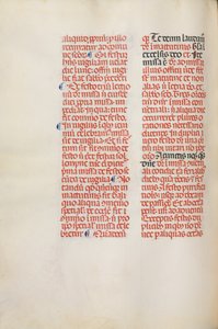 Missale: Fol. 173v: Hudba pro Aleluja atd. na začátku Velikonoc, 1469. od Bartolommeo Caporali