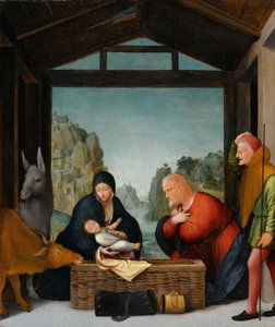 Klanění pastýřů od Bartolommeo Suardi (circle of)