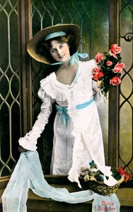 Doris Stocker, herečka, začátek 20. století.