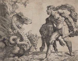 Herkules a Hydra, 1552.