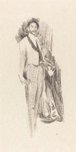 hrabě Robert de Montesquiou od Beatrice Godwin Whistler after James McNeill Whistler