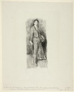 hrabě Robert de Montesquiou od Beatrix Godwin Whistler