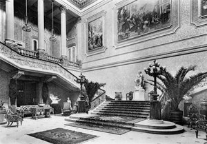 Velký sál, Staffordův dům, 1908.