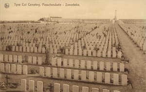 Hřbitov Tyne Cot v Passchendaele od Belgian Photographer