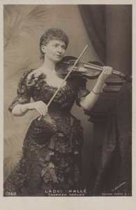 Wilma Neruda, Lady Halle, moravská houslistka od Belgian Photographer