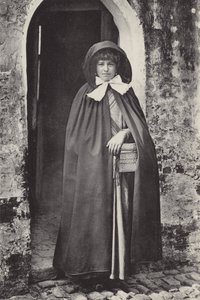Mladá dívka z Brugg (čb fotografie) od Belgian Photographer
