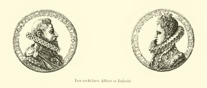 Albert VII, arcivévoda rakouský a Isabella Španělská, guvernéři Španělského Nizozemska od Belgian School