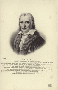 Andre Gretry , belgický skladatel (1741-1813) od Belgian School
