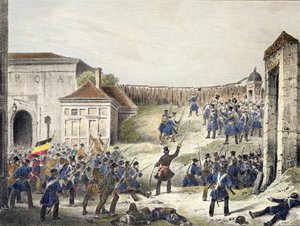 Antverpy: Poslední útok holandských vojsk, 27. října 1830 od Belgian School