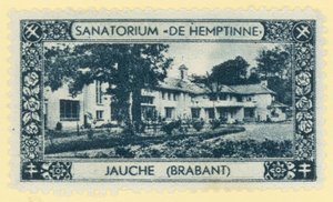 Sanatorium De Hemptinne, Jauche, Brabant, Belgie od Belgian School
