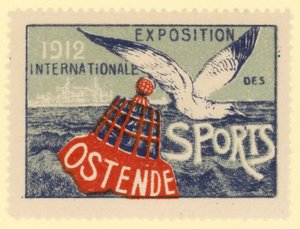 Mezinárodní sportovní výstava, Oostende, Belgie, 1912 od Belgian School