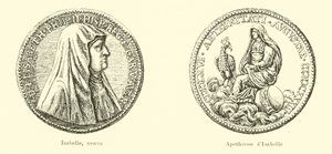 Isabella Clara Eugenia ze Španělska, guvernérka Španělského Nizozemska od Belgian School