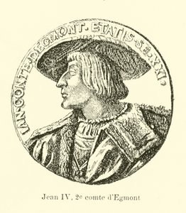 Jan IV z Egmontu, 2. hrabě z Egmontu od Belgian School