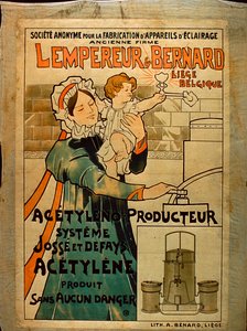 Acetylenové osvětlení Lempereur & Bernard od Belgian School