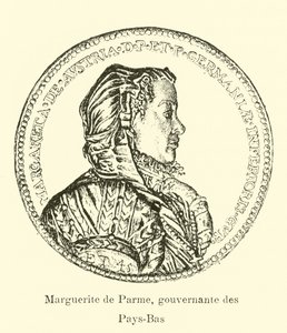 Markéta z Parmy, guvernérka Španělského Nizozemska od Belgian School