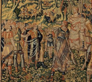 Příběh Cyruse II. Velikého, kolem roku 1590 (tapisérie) od Belgian School
