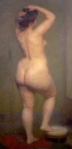 Ženský akt (Manuela) od Belmiro de Almeida