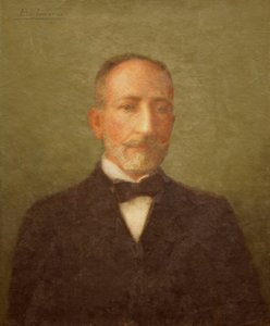 Portrét muže od Belmiro de Almeida
