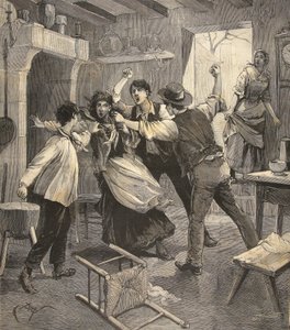 Matka zabitá svými dětmi, z ‚Le Petit Parisien‘, 9. srpna 1891
