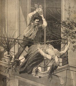 Matka zabitá svým synem z ‚Le Petit Parisien‘, 20. září 1891