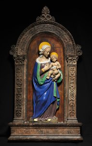 Panna a dítě, 1500-1510. od Benedetto Buglioni