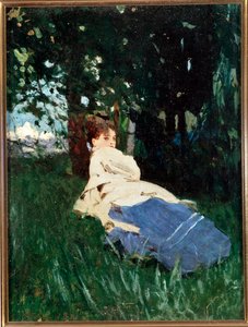 Donna Erminia (olej na plátně od Benedetto Musso