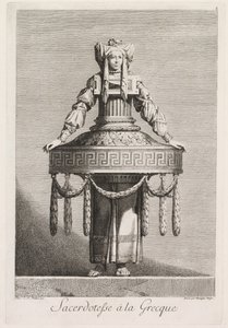 Řecká maškaráda: Deska řecké kněžky 8, 1771.