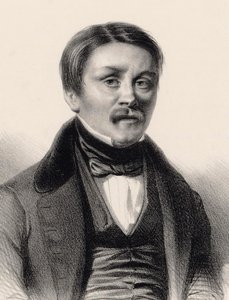 Portrét varhaníka a skladatele Hippolyte Monpou 1804-1841, 1840. od Benjamin