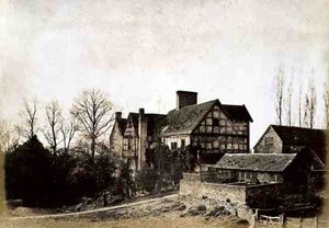 Bredicot Court, cca 1852 (tisk alba) od Benjamin Brecknell Turner