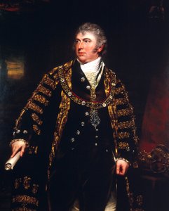 Harvey Christian Combe, primátor 1799 od Benjamin Burnell