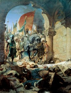 Vstup Mahometa II. do Konstantinopole 29. května od Benjamin Constant