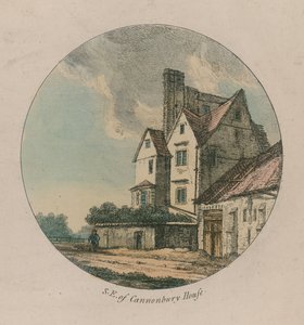Jihovýchodně od Cannonbury House, Islington
