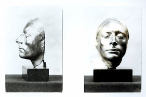 Životní maska Johna Keatse (1795-1821) (elektrotyp)