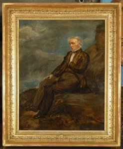 Portrét Wordswortha na Helvellynu, kolem roku 1843